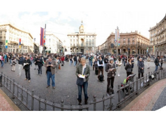 Le Sentinelle in Piedi si preparano a manifestare a...