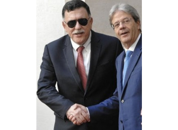 Serraj e Gentiloni