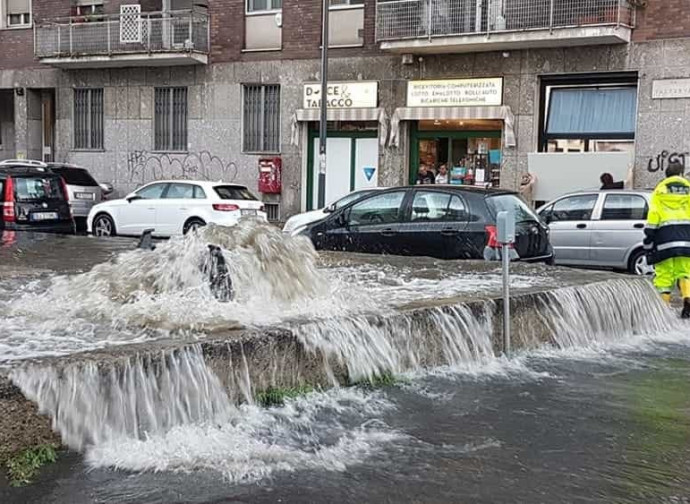 Milano, esondazione del Seveso