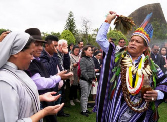 Hacia el Sinodo, con la "bendicion" del brujo amazònico