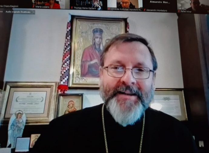 Monsignor Svjatoslav Ševčuk, arcivescovo maggiore di Kiev-Halyč, Monsignor Svjatoslav Ševčuk, arcivescovo maggiore di Kiev-Halyč,