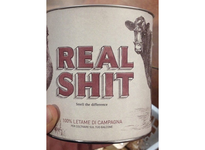 Il barattolo di Real shit Il barattolo di Real shit