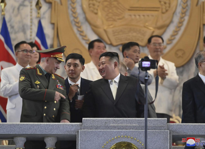 Sergej Shoigu e Kim Jong-un