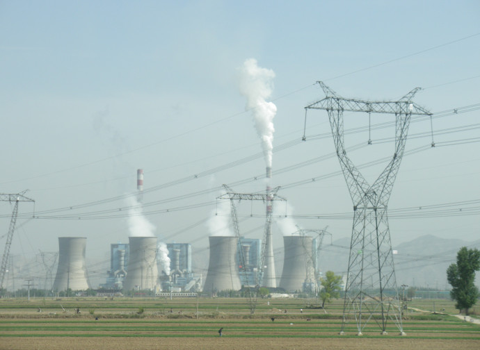 Cina, la centrale a carbone di Shuozhou Cina, la centrale a carbone di Shuozhou