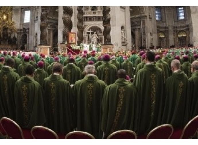 L'apertura del Sinodo in San Pietro L'apertura del Sinodo in San Pietro