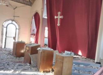 Bombardata una chiesa in Siria