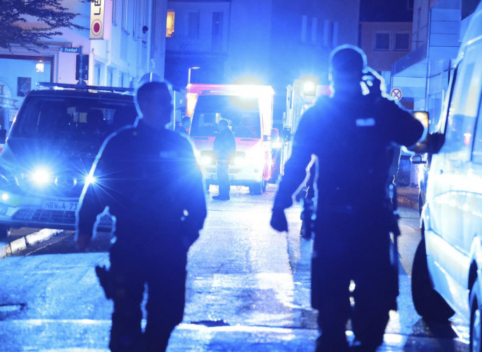 Solingen (Germania) sul luogo dell'attentato (La Presse) Solingen (Germania) sul luogo dell'attentato (La Presse)