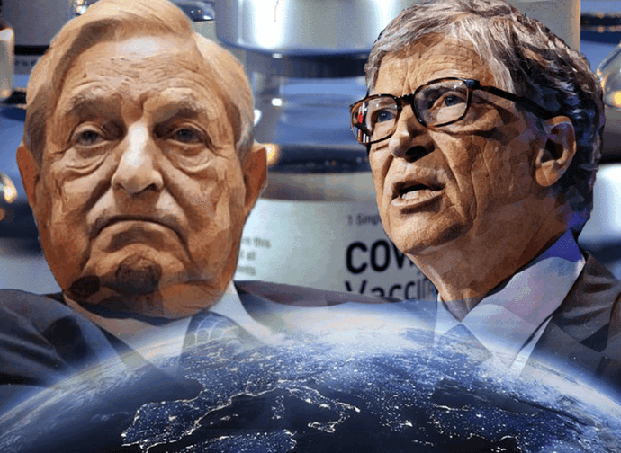George Soros e Bill Gates George Soros e Bill Gates