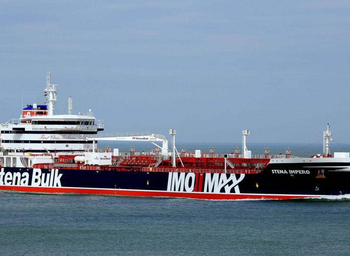 La petroliera Stena Impero La petroliera Stena Impero