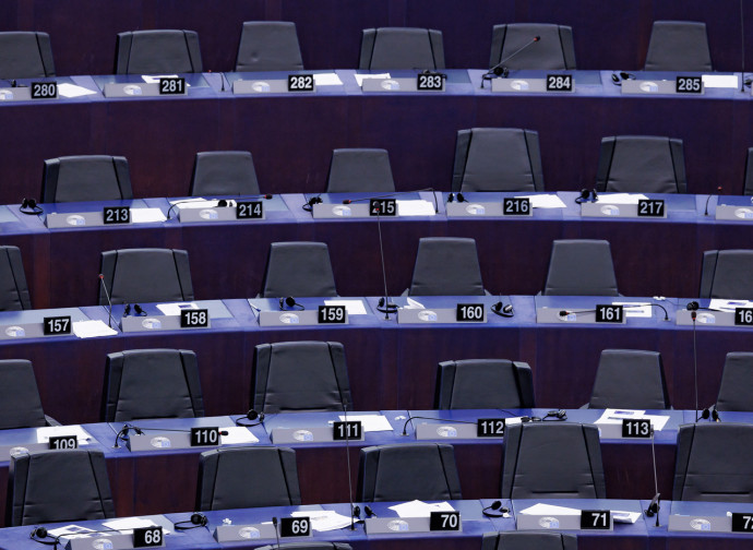Posti vuoti al Parlamento Europeo (La Presse) Posti vuoti al Parlamento Europeo (La Presse)