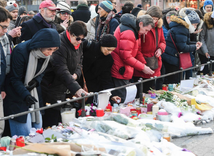 Strasburgo, omaggio alle vittime Strasburgo, omaggio alle vittime