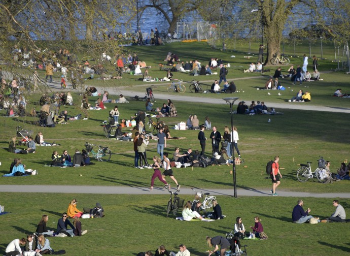 Un parco a Stoccolma nell'aprile 2020 (mentre noi eravamo in lockdown) Un parco a Stoccolma nell'aprile 2020 (mentre noi eravamo in lockdown)