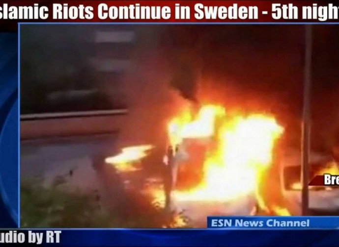 Scontri in Svezia provocati da musulmani Scontri in Svezia provocati da musulmani