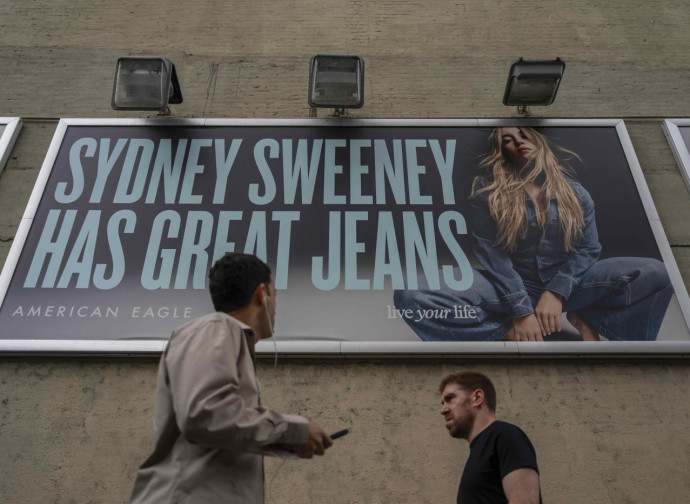 Sidney Sweeney per American Eagle (La Presse) Sidney Sweeney per American Eagle (La Presse)