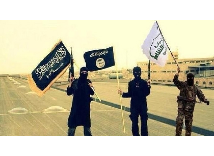 Bandiere nere jihadiste