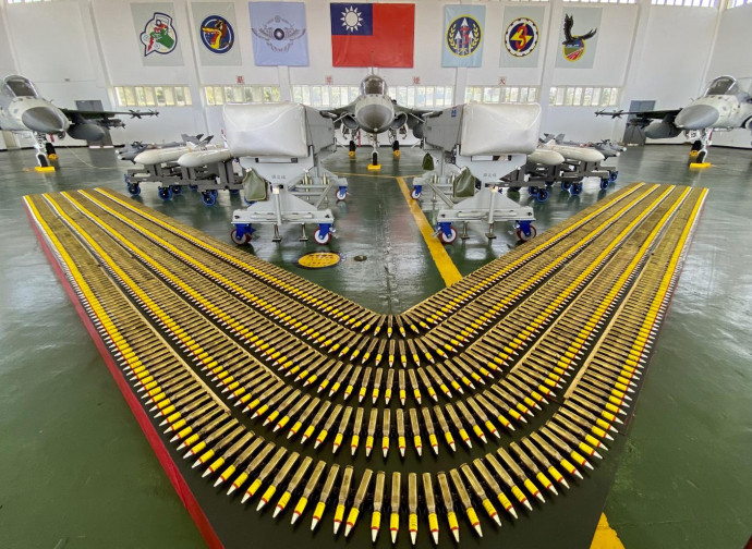Un caccia IDF di Taiwan e le sue armi (La Presse) Un caccia IDF di Taiwan e le sue armi (La Presse)