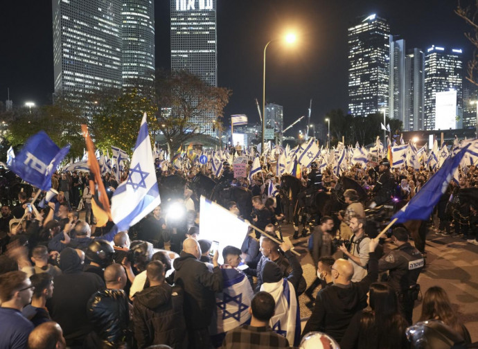 Israele, la protesta a Tel Aviv Israele, la protesta a Tel Aviv