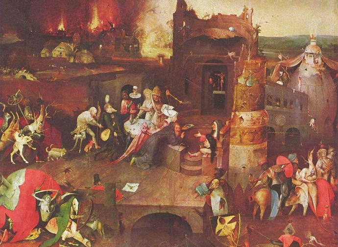 Tentazioni di sant'Antonio_H. Bosch Tentazioni di sant'Antonio_H. Bosch