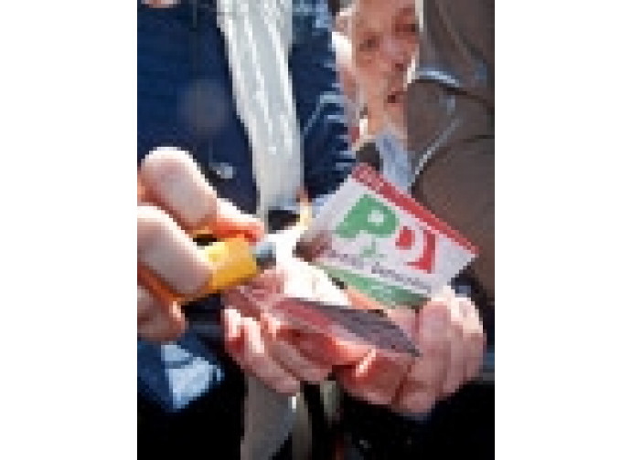 PD, tessere bruciate PD, tessere bruciate