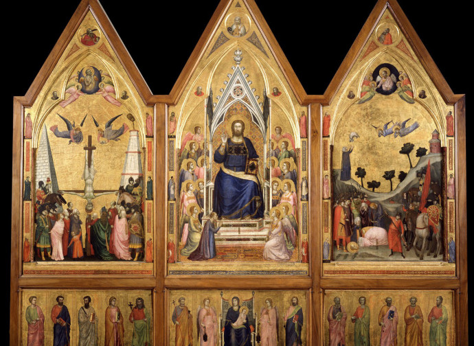 Il trittico su SS. Pietro e Paolo di Giotto Il trittico su SS. Pietro e Paolo di Giotto