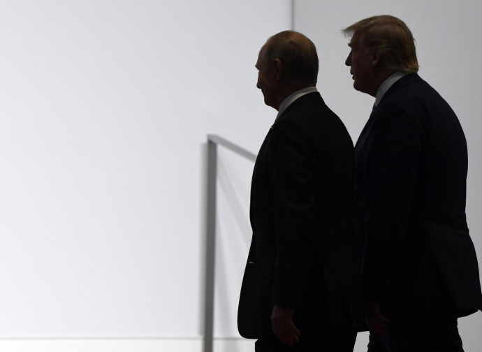 Putin e Trump (foto di repertorio del 2019, La Presse) Putin e Trump (foto di repertorio del 2019, La Presse)