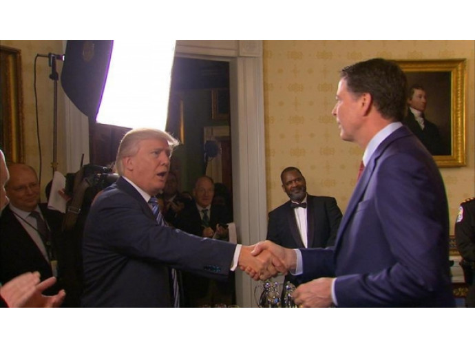 Trump e Comey