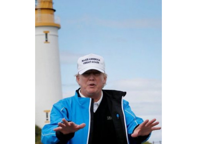 Trump in Scozia Trump in Scozia