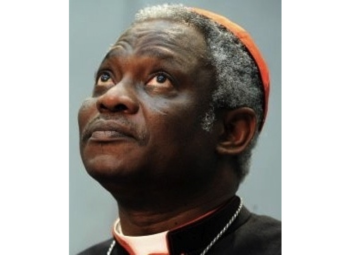 Il cardinale Peter Turkson Il cardinale Peter Turkson
