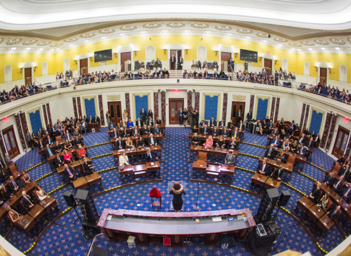 Una riunione del Senato USA Una riunione del Senato USA