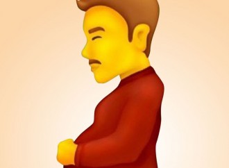 Nuova emoticon: l'uomo incinto