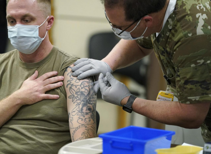Vaccinazioni ai militari negli Usa Vaccinazioni ai militari negli Usa