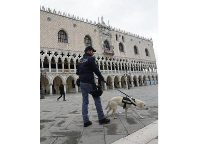 Venezia, controlli di polizia Venezia, controlli di polizia