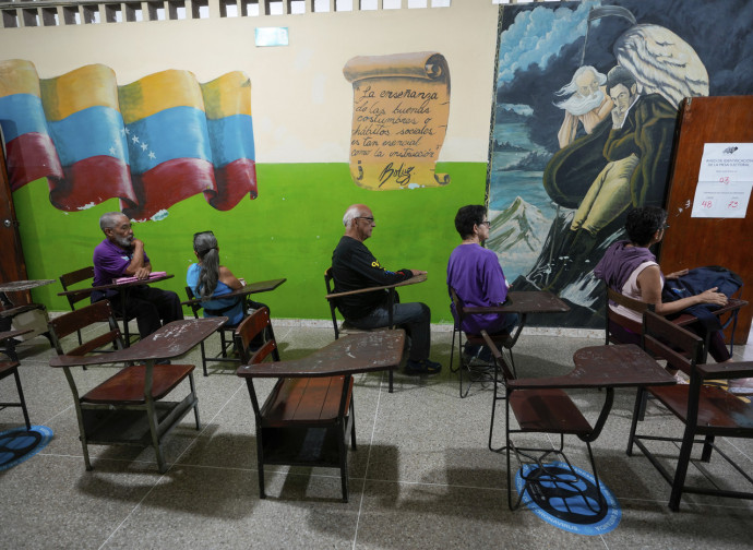 Venezuelani al voto (La Presse)