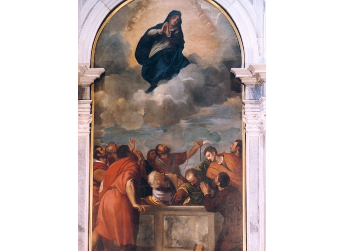 Il dipinto dell'Assunta di Tiziano Il dipinto dell'Assunta di Tiziano