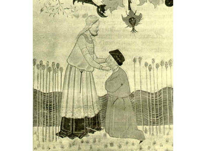 Virgilio lava il volto a Dante Virgilio lava il volto a Dante