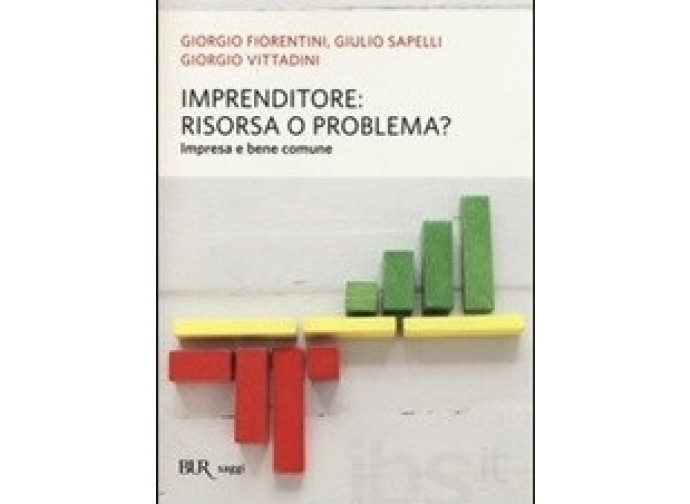 La copertina del libro: Imprenditore, risorsa o problema?