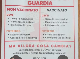 Quel volantino "no vax" della Croce Rossa