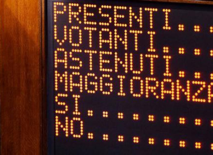 Il voto sulla legge elettorale Il voto sulla legge elettorale