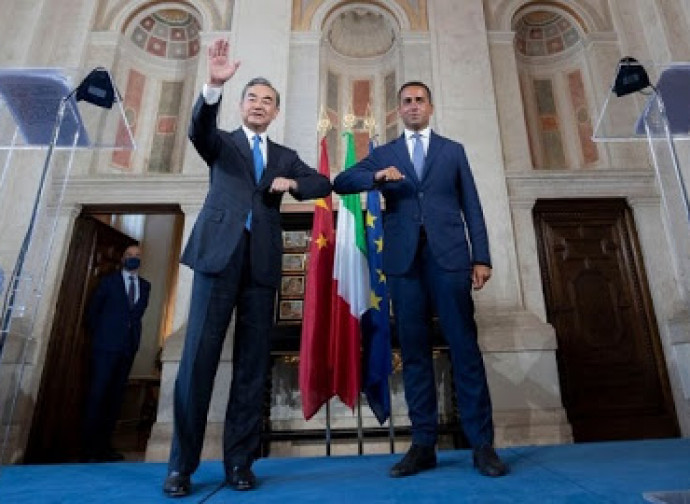 Wang Yi e Luigi Di Maio Wang Yi e Luigi Di Maio