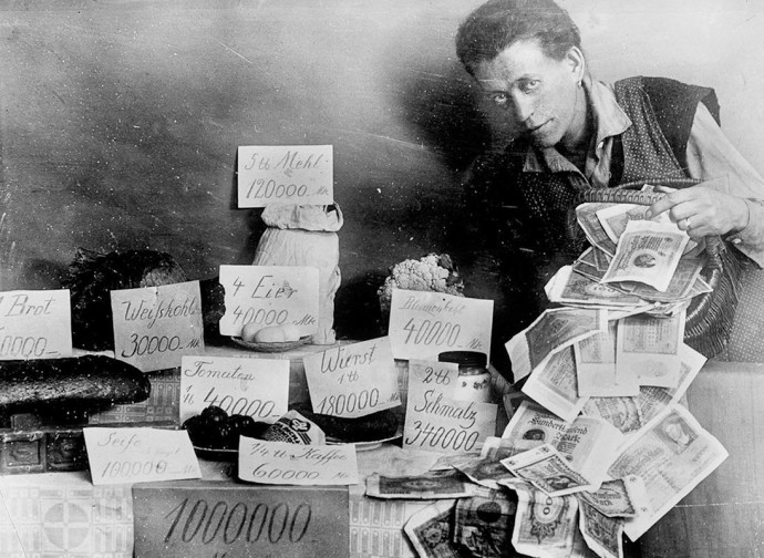 La grande inflazione tedesca del 1921 La grande inflazione tedesca del 1921