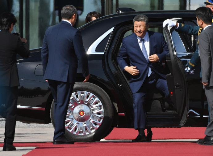 Xi Jinping a Bishkek (AP)