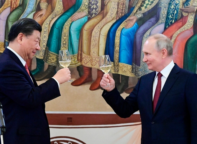 I presidenti cinese e russo - Xi e Putin - nel vertice del marzo scorso