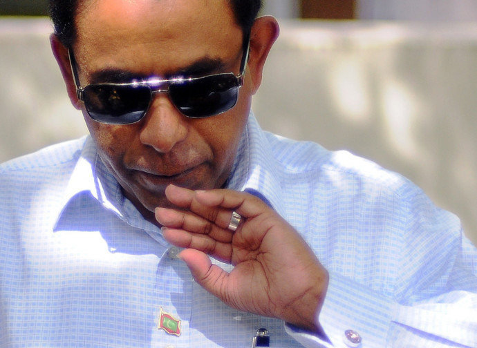 Il presidente Yameen Il presidente Yameen