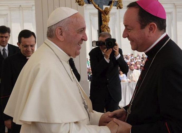 Papa Francesco con monsignor Zanchetta